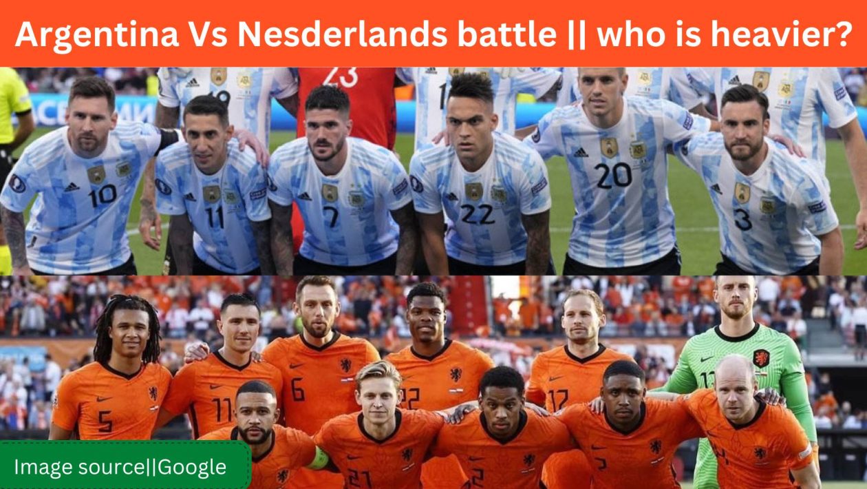 Argentina vs Netherlands Team Photo