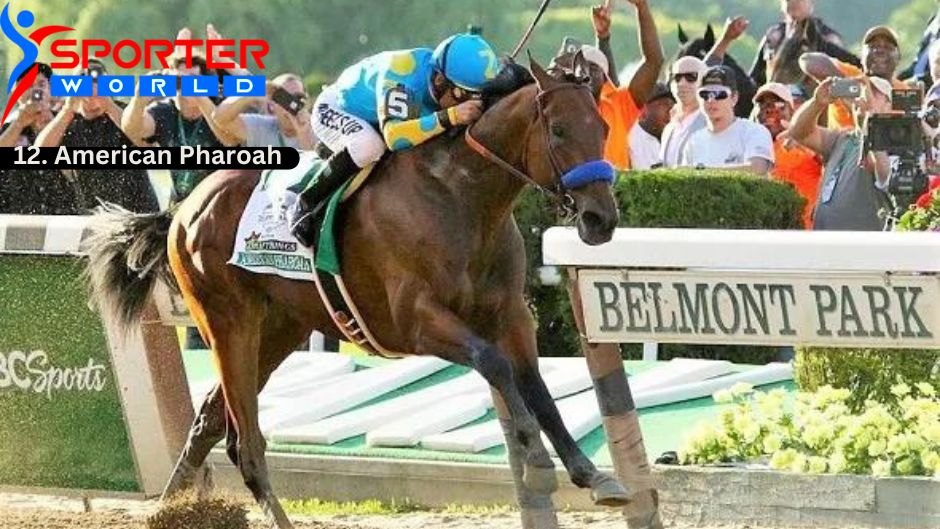 American Pharoah is a Thoroughbred Famous Racehorses who won the American Triple Crown.