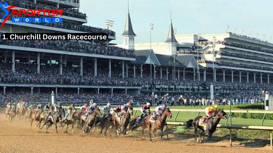 Churchill Downs Racecourse is a horse racing complex located on Central Avenue in south Louisville, Kentucky, United States.