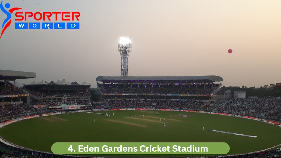 The Eden Gardens is a cricket ground in Kolkata, India.