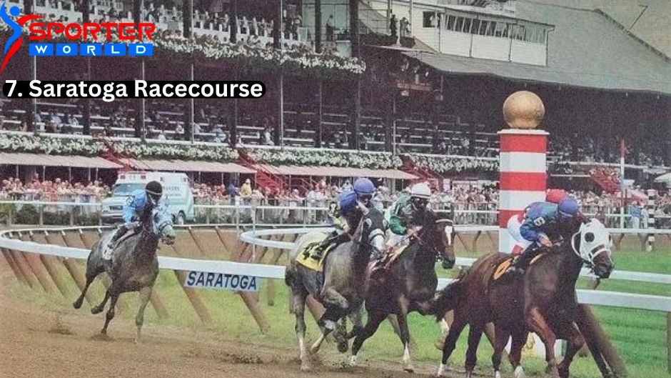 Saratoga Race Course is a Thoroughbred horse racing track located on Union Avenue in Saratoga Springs, New York, United States.