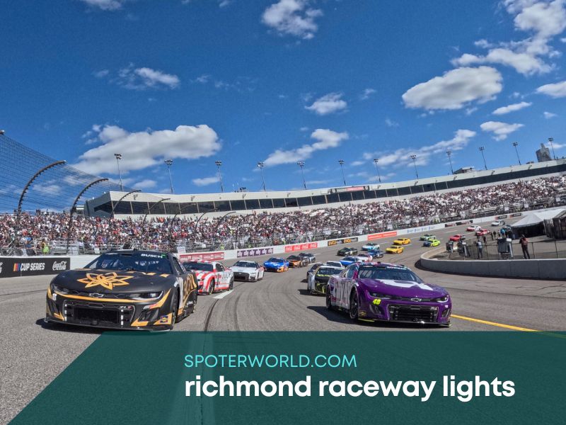 richmond raceway lights