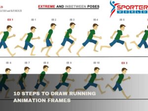 10 Steps To Draw Running Animation Frames - Sporterworld