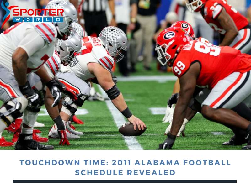 Touchdown Time 2011 Alabama Football Schedule Revealed