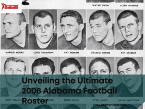 Unveiling the Ultimate 2008 Alabama Football Roster