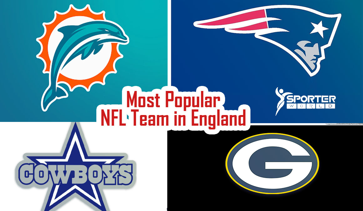 Most Popular NFL Team in England