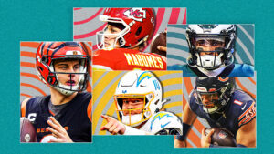 American Football Quarterback Footwork