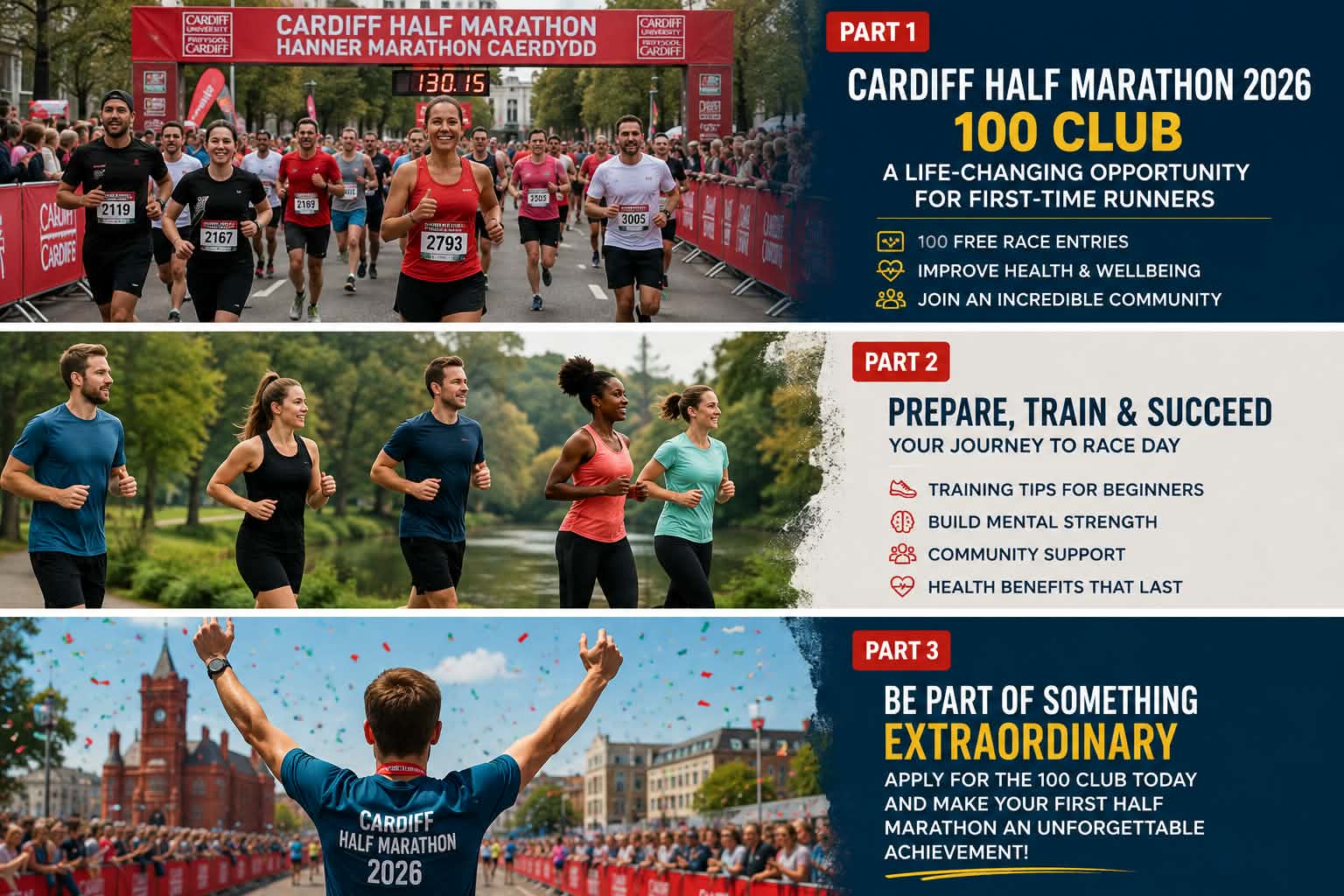 Cardiff Half Marathon 2026 100 Club