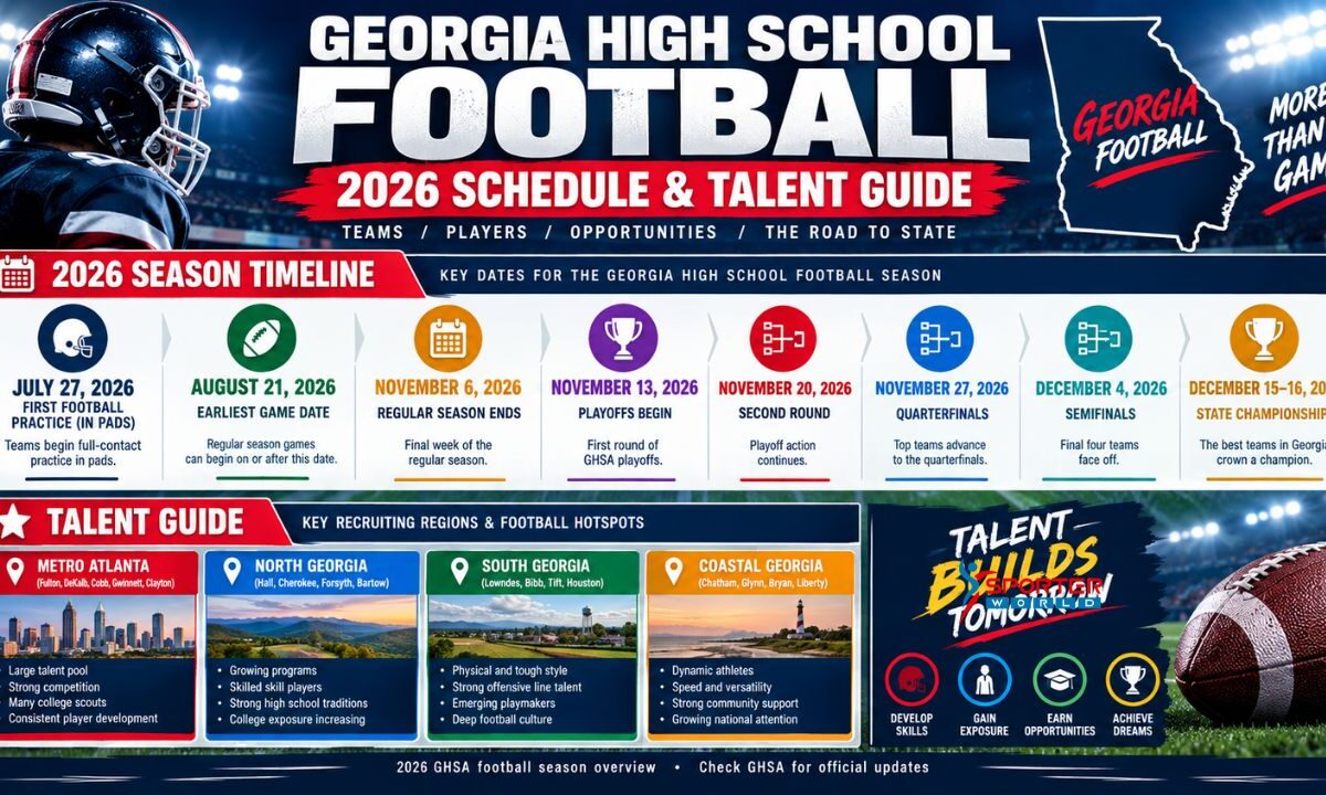 Georgia High School Football 2026 Schedule