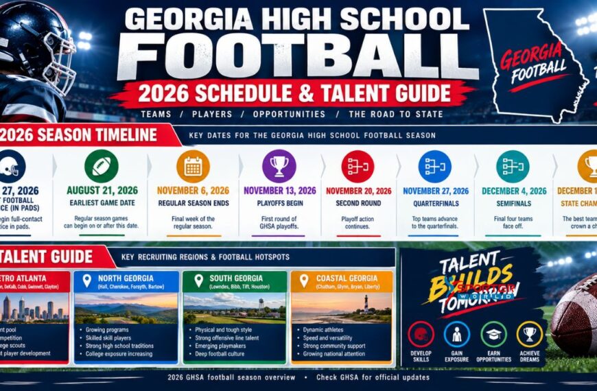 Georgia High School Football 2026 Schedule