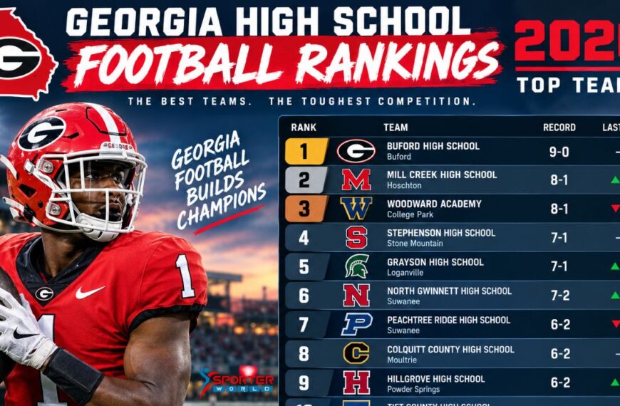 Georgia high school football rankings