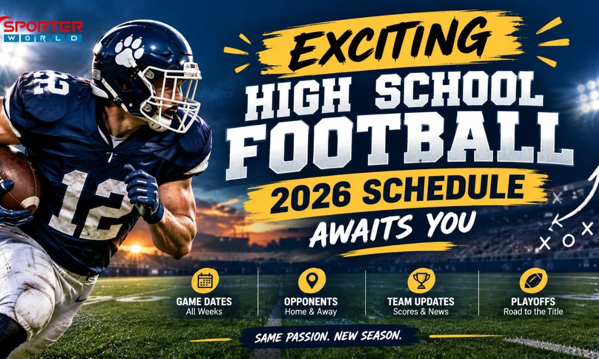 High School Football 2026 Schedule