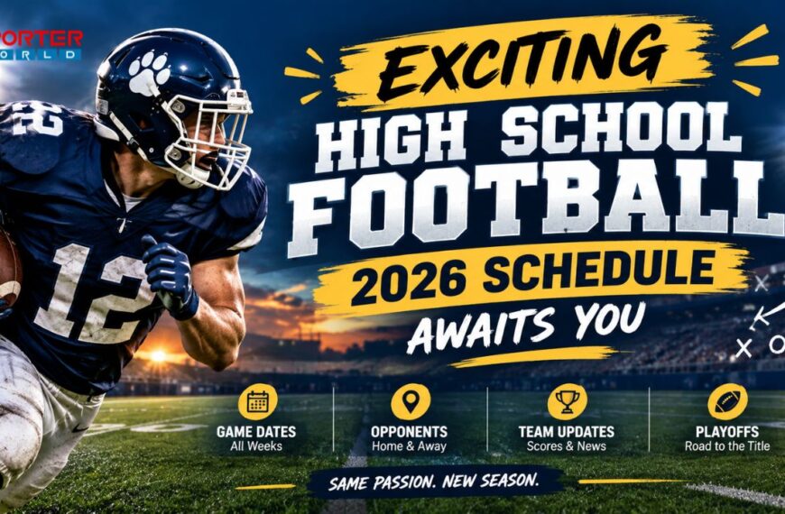 High School Football 2026 Schedule
