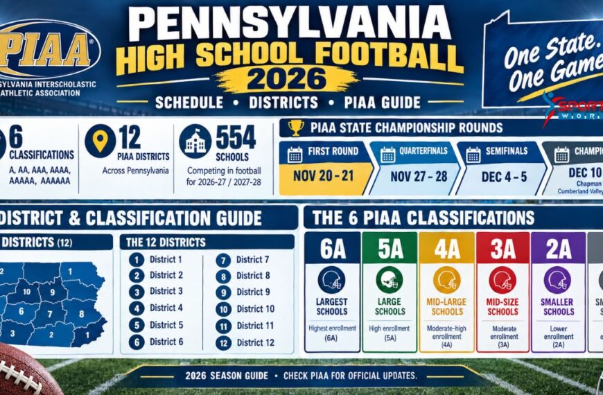 Pennsylvania High School Football 2026 Schedule: District & PIAA Guide