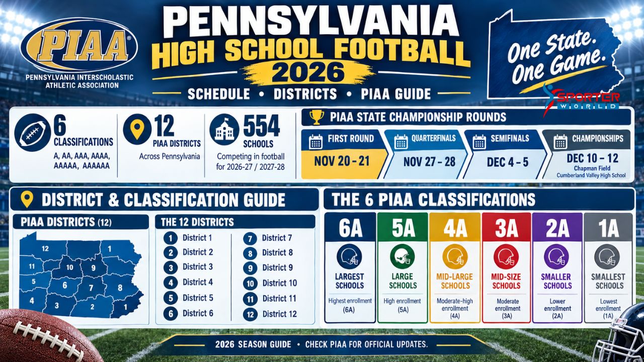 Pennsylvania High School Football 2026 Schedule
