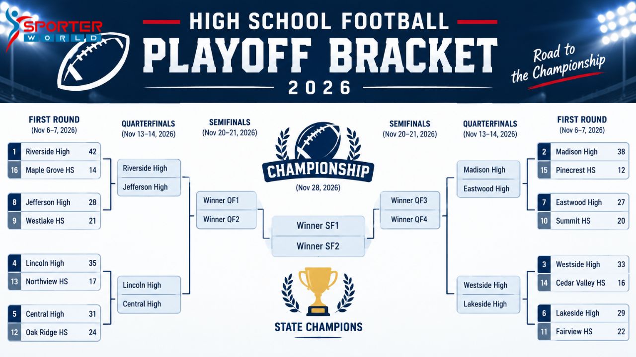 high school football playoff bracket 2026 example